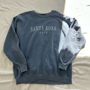 Blue Santa Rosa Beach Sweatshirt